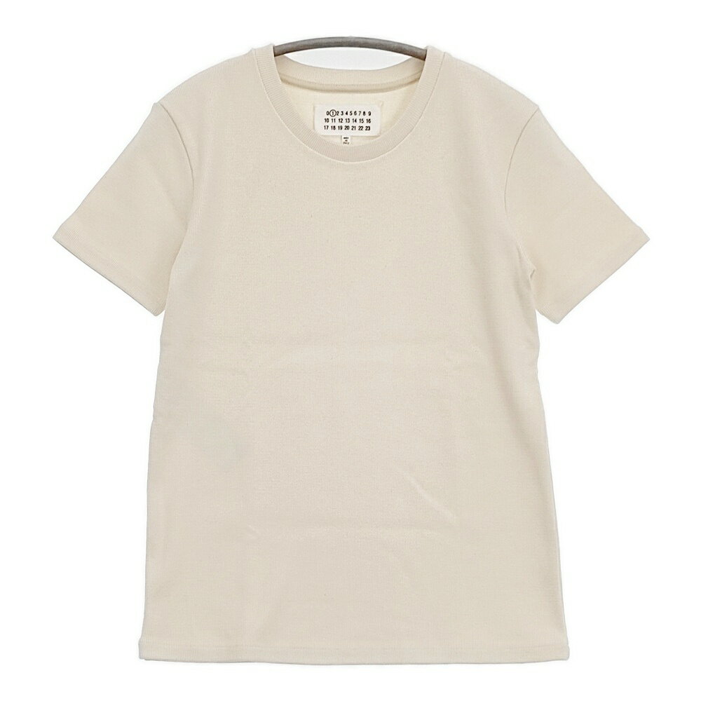 Rakuten - MAISON MARGIELA 22SS S51GC0512 S23876 コットン 無地 Mサイズ 半袖Tシャツ カットソー アイボリー レディース メゾンマルジェラ【中古】6-0506S