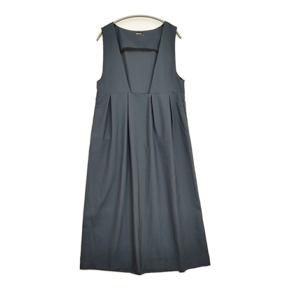 Rakuten - mochi 新品 ジャンパータックスカート サイズ2 jumper tuck skirt 定価26400円 ms23-op-03 ワンピース ネイビー deep blue レディース モチ【中古】6-0505M