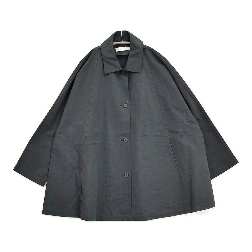 Rakuten - evam eva cotton hemp short coat コットンヘンプショートコート 定価41800円 E261T034 26SS Cグレー レディース エヴァムエヴァ【中古】6-0505M