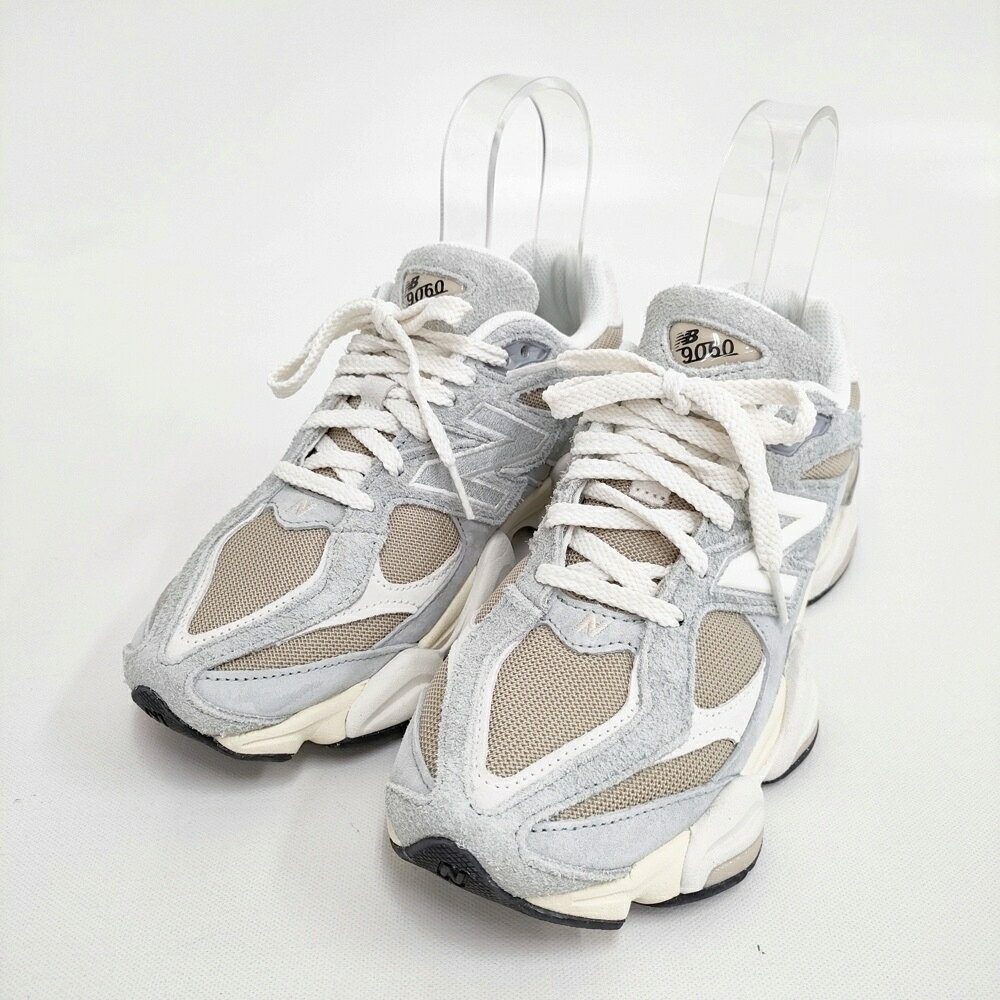 NEW BALANCE 9060 25cm 定価24200円 U9060440 スニーカー ライトグレー ホワイト レディース ニューバランス6-0518G