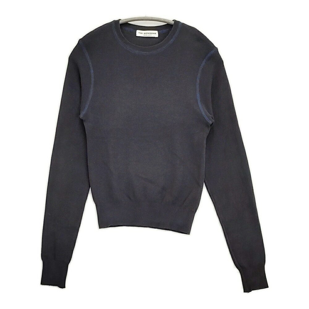 Rakuten - THE SHINZONE EVERY DAY KNIT エブリデイニット 定価27500円 24AMSNI09 クルーネック セーター ニット 24AW ネイビー レディース シンゾーン【中古】6-0505M