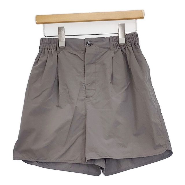 HIROKI TSUZUKI 嗜み ユニセックス 都築拓紀 ショートパンツ ハーフパンツ ショーツ グレー ユニセックス【中古】6-0429S