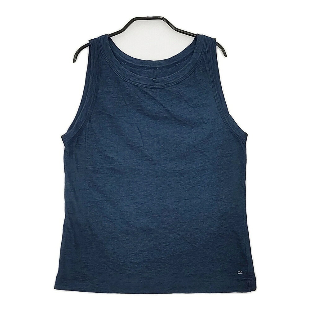 45R/45rpm Camisole, Indigo, Sleeveless, Cotton, Size 2, Tank Top, Navy, Women's, Forty-Five RPM [Used] 6-0620S