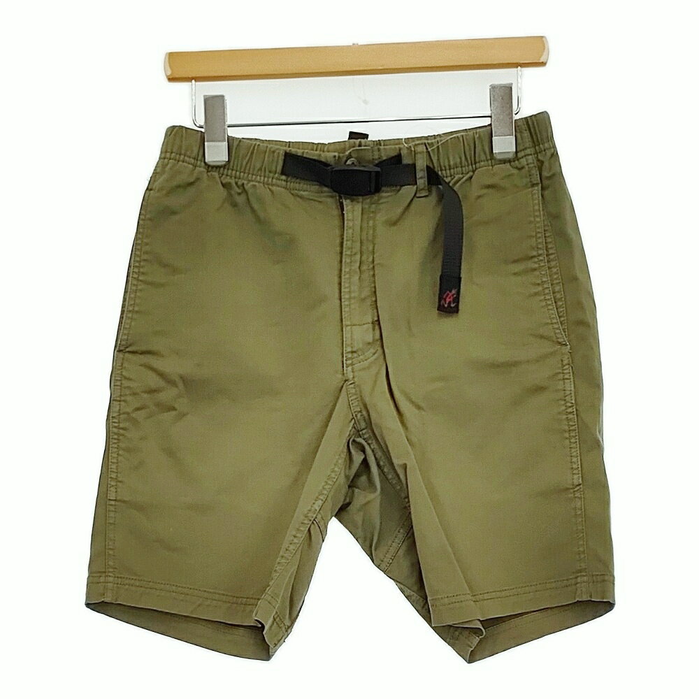Rakuten - Gramicci NNショートパンツ ニューナロー 1245-NOJ サイズM ショートパンツ ハーフパンツ ショーツ カーキ メンズ グラミチ【中古】6-0424S