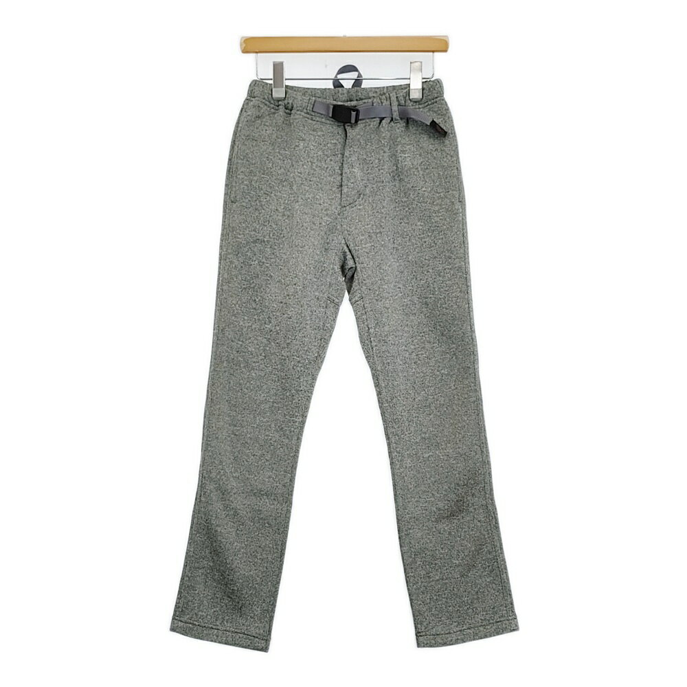 Rakuten - Gramicci ボンディングニットフリースNN-パンツクロップド サイズS G2FM-P017 定価14300円 パンツ 25AW グレー系 レディース グラミチ【中古】6-0317T
