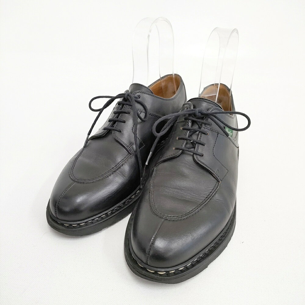 Paraboot AVIGNON アヴィニョン サイズ6 レザー 705109 シューズ・靴 ブラック メンズ パラブーツ6-0604G
