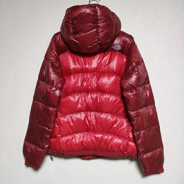THE NORTH FACE NDW18104 アコンカグアフーディー ダウンジャケット レッド レディース ザノースフェイス【中古】4-0925A