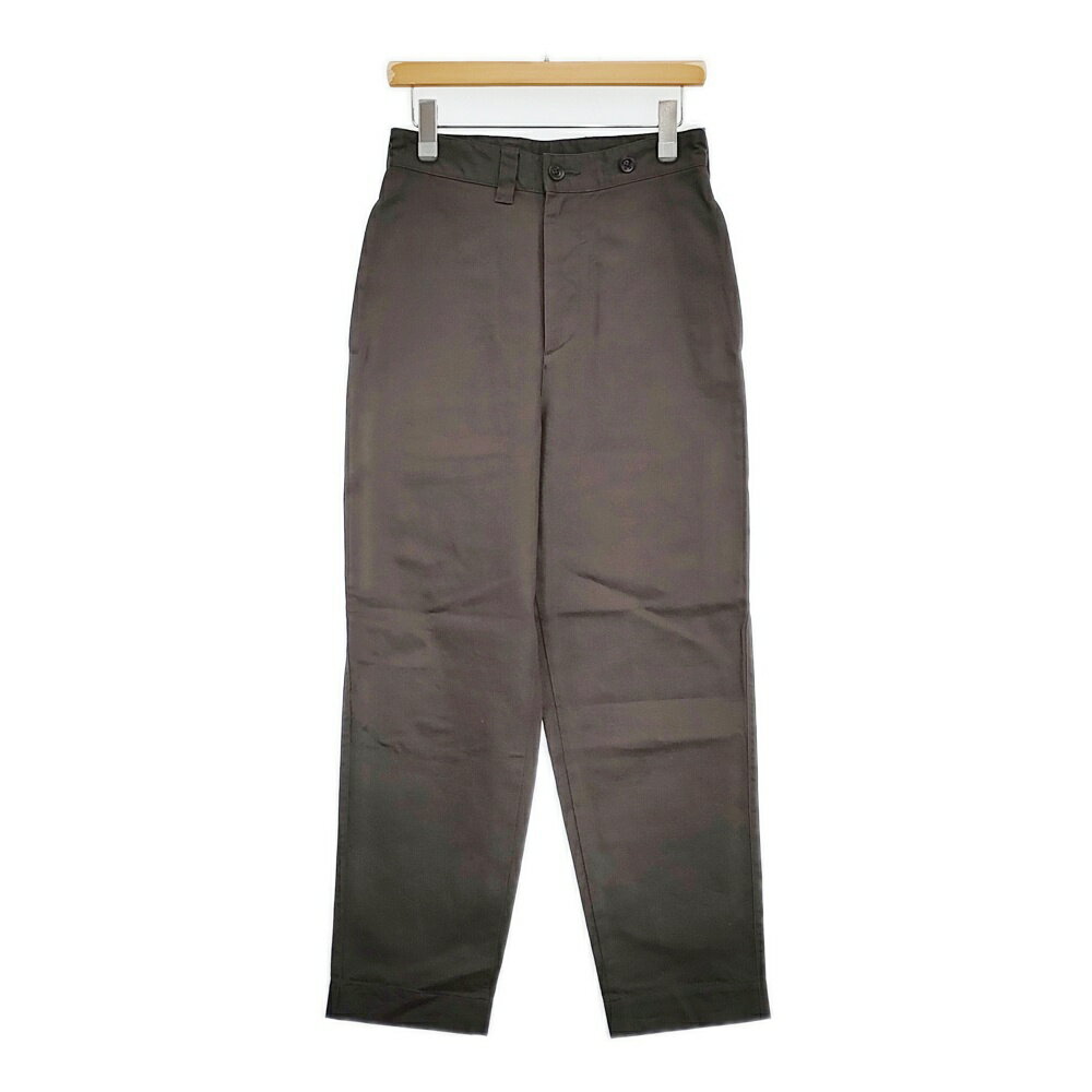 Rakuten - MHL. JAPANESE COTTON LINEN DRILL サイズ1 595-3243500 定価28600円 パンツ 23AW チャコールグレー レディース エムエイチエル【中古】5-1018G
