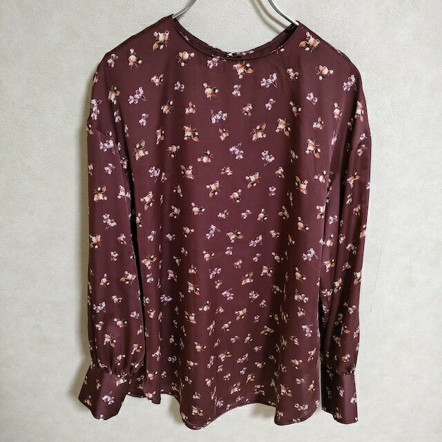 DRESSTERIOR ドレステリア 085-7024 ブラウス 36 コットン100％ 長袖 花柄 フラワー シャツ レディース AM7054A73 DRESSTERIOR（ドレステリア） ブラウス シャツ 「着映え／花柄