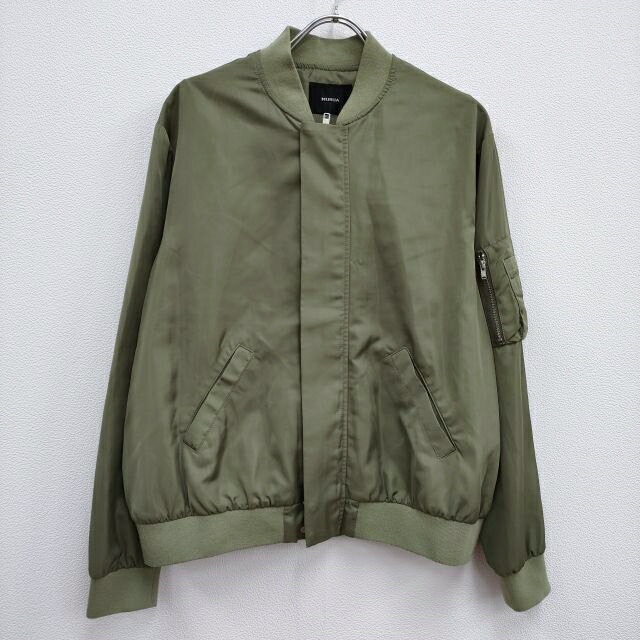 MURUA 011610200701 MA-1 ミリタリージャケット サイズF ブルゾン カーキ レディース ムルーア【中古】4-0603M