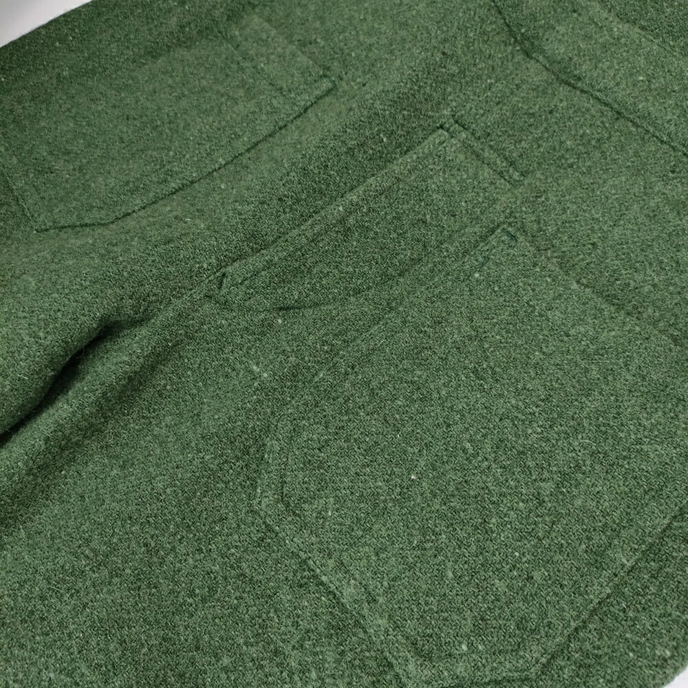 R&D.M.Co- ウール サロペットパンツ サイズM オーバーオール グリーン レディース オールドマンズテーラー【中古】5-0103T