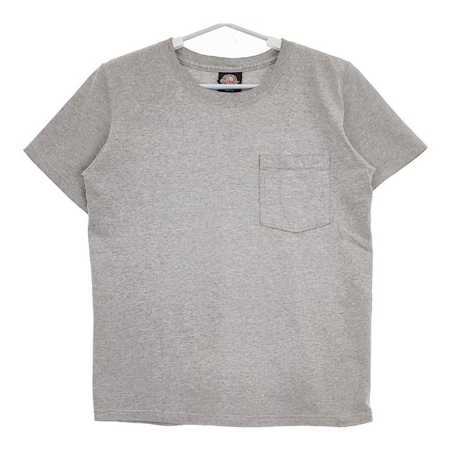 Rakuten - Goodwear ポケT アメリカ製 SLIM FIT 半袖Tシャツ カットソー グレー レディース グッドウェア【中古】5-0504S