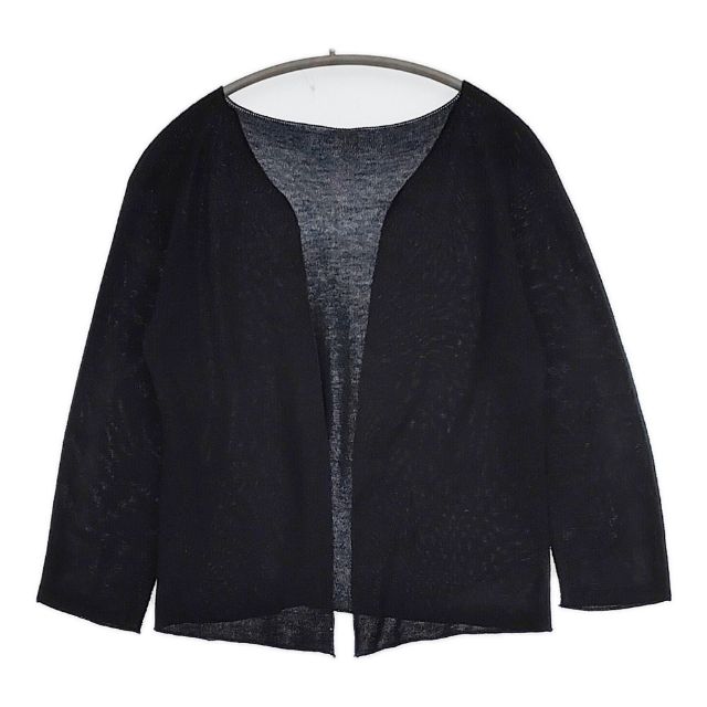 Rakuten - F/Style ニットジャケット 羽織 カーディガン ブラック レディース エフスタイル【中古】5-0901M