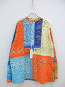 Children of the discordance/COTDSH-116/VINTAGE BANDANA PATCHWORK SHIRT PO/パッチワークシャツ/新品/定価72000円【中古】【メンズ】1-0624M
