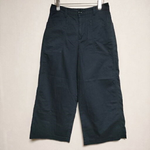 Le ciel de Harriss 編み上げ ワイド 36 コットン パンツ ネイビー レディース ルシェル ドハリス【中古】4-0812G Le ciel de Harriss 編み上げ ワイド 36 コットン パンツ ネイビー レディース ルシェル ドハリス【中古】4-0812G
