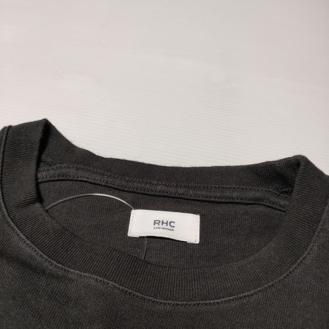 Ron Herman RHC コットン 無地 半袖Tシャツ カットソー ブラック レディース ロン...