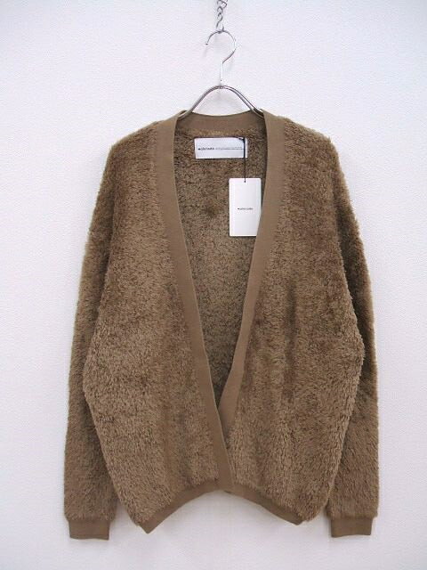 walenode 新品 定価36300円 Cotton far Gown sweater カーディガン ベージュ メンズ ウェルノード【中古】2-0219T♪