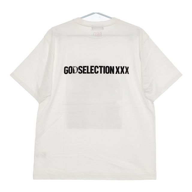 GOD SELECTION XXX ONEPIECE RED コラボ ルフィ 半袖Tシャツ カットソー ホワイト メンズ ゴッドセレクショントリプルエックス【中古】5-0623S