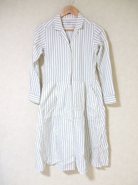 LF89932-19600814-39 商品説明 ブランド Steven Alan アイテム ワンピース 8226-267-0001 ストライプシャツワンピース サイズS カラー ホワイト ネイビー※色は実物を見て判断したものを記載しております。発売時のカラー展開は把握しておりませんので、メーカー公式のカラーとは異なる場合もございます事をご了承くださいませ。 性別タイプ レディース 表記サイズ S 実寸サイズ 肩幅：約35.5cm着丈(後ろ)：約105cm身幅：約43cm袖丈：約51cm※記載以外のサイズが合わないことを理由とした返品はできませんので、 記載部分以外で実寸サイズの気になる箇所があれば必ず購入前にご質問ください。 品質表示 コットン100％ 季節・シーズン 春秋 状態 【参考ランク】 A-B 【全体の印象】 やや使用感はありますが、全体的な印象としては綺麗です。 【状態】 シワ 、 やや使用感 【細かく見ると】 わずかに使用感が感じられますが、いかにも中古という感じはありません。 ※保管時にできた折りジワ、繊維付着などはご容赦下さい。 仕様 ポケット：あり着脱仕様： フロントボタン 透け感： ややあり 裏地： なし その他 ※モニターの発色の具合によって実際のものと色が異なる場合があります。 質問などありましたらご遠慮なくどうぞ！