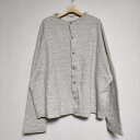 45R/45rpm 裏毛の17色四角カーディガン MEN(トップ) 定価31900円 カーディガン グレー メンズ フォーティーファイブアールピーエム【中古】4...