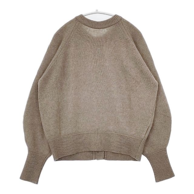 nano universe ヘアリーニット前後2WAYカーディガン カーディガン ベージュ レディース ナノユニバース【中古】5-1126T auc-gee-jee-10184378 ブランド古着の専門店 ジージー サンプル画像2