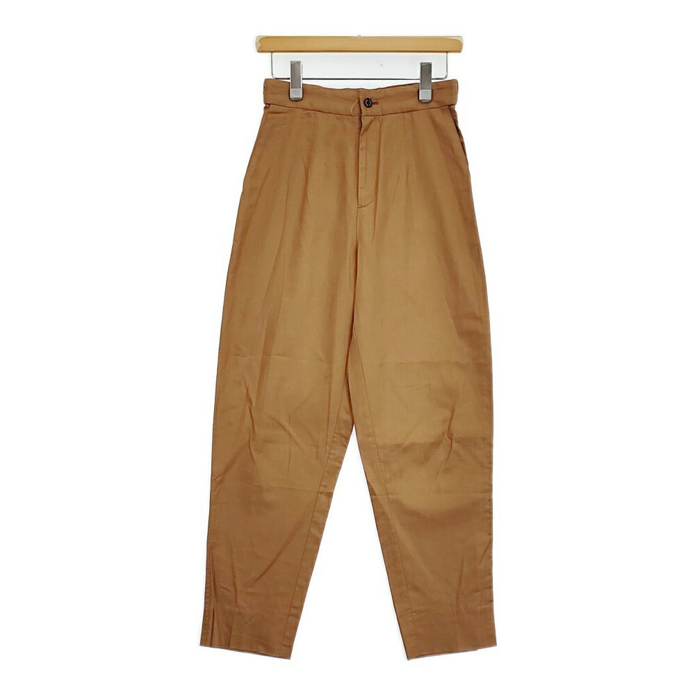 Rakuten - LUV OUR DAYS 種も仕掛けもございますPANTS LV-PT0119 サイズ1 テーパード パンツ キャメル レディース ラブアワーデイズ【中古】6-0311M