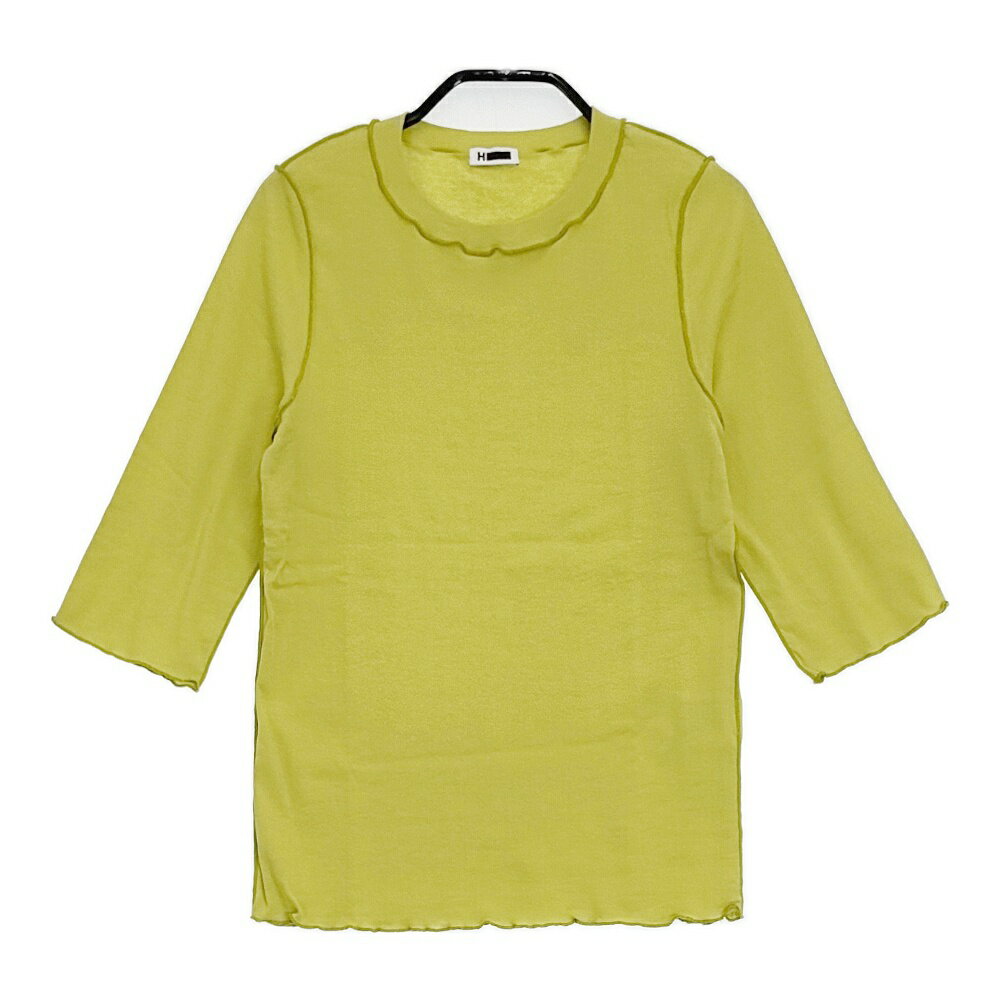 Rakuten - H BEAUTY&YOUTH シアーフライスハーフスリーブカットソー 定価8800円 Tシャツ ライトグリーン レディース エイチビューティアンドユース【中古】6-0309M