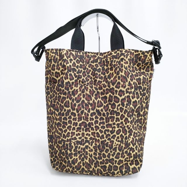 Rakuten - Drifter レオパード EVERYDAY TOTE 2way 定価7150円 ショルダーバッグ トートバッグ イエロー ブラウン レディース ドリフター【中古】6-0412G