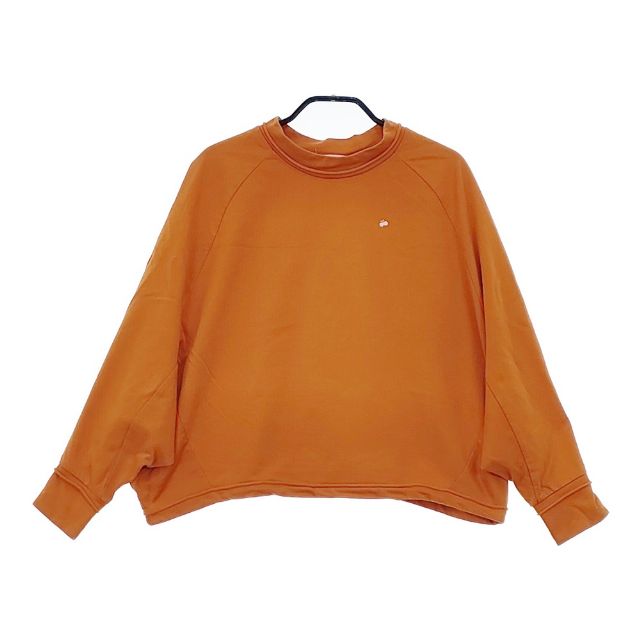 mina perhonen cosmo プルーバー ドルマンスリーブ 長袖Tシャツ カットソー ロンT オレンジ レディース ミナペルホネン【中古】5-0601M