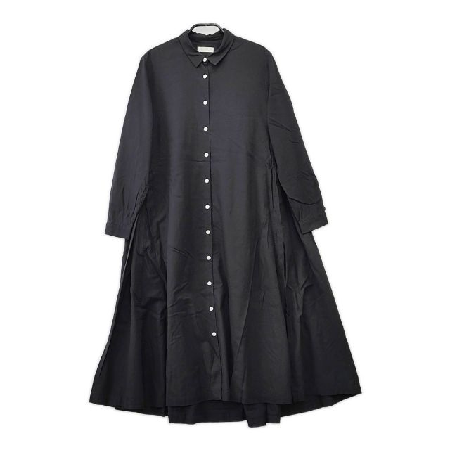 susuri フィンワンピース 定価40000円 シャツドレス 19-251 ワンピース チャコールグレー レディース ..