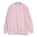 Charpentier de Vaisseau コットン トレーナー スウェット ピンク レディース シャルパンティエドゥヴェッソ【中古】5-0714M