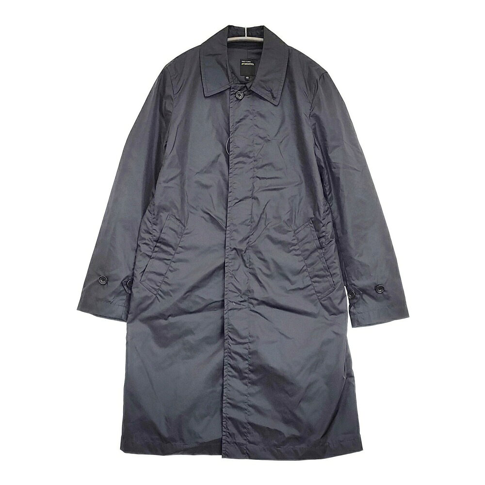 楽天ブランド古着の専門店 ジージーMOJITO/weeksdays 別注 AL’S COAT ほぼ日 伊藤まさこ 定価64900円 ステンカラーコート ネイビー レディース モヒート/ウィークスデイズ【中古】5-1108M
