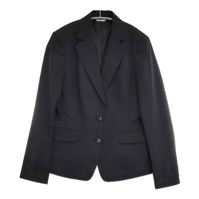 Rakuten - PERSONS PERSON'S SUITS STYLE 洋服の青山 リクルート 2ボタンジャケット ウォッシャブル 13号 テーラードジャケット ブラック レディース パーソンズ【中古】6-0322M
