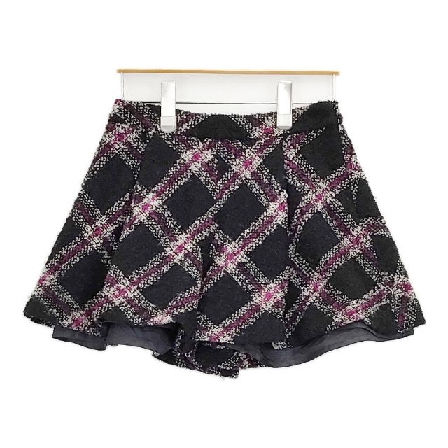 Rakuten - agnes b. To b ウールナイロン ショートパンツ ハーフパンツ ショーツ ブラック パープル レディース アニエスベー【中古】6-0125T