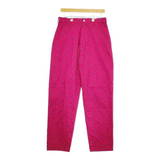 sulvam 刺繍パンツ 定価59400円 MT-P12-300 パンツ レッド メンズ サルバム【中古】5-0108G sulvam 刺繍パンツ 定価59400円 MT-P12-300 パンツ レッド メンズ サルバム【中古】5-0108G