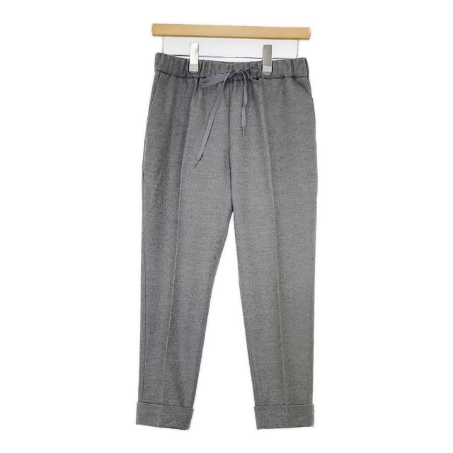 Rakuten - ARTS&SCIENCE 063-L350-317 ウール ナイロン センタープレス イージー パンツ グレー レディース アーツ&サイエンス【中古】5-1002T