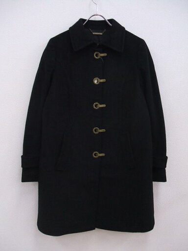 Michael Kors アンゴラ サイズ6 コート ブラック レディース マイケルコース【中古】1-1106A Michael Kors アンゴラ サイズ6 コート ブラック レディース マイケルコース【中古】1-1106A