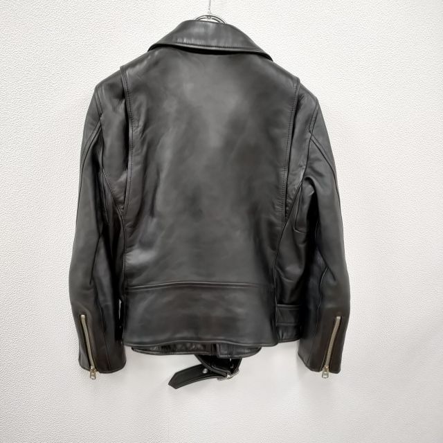 beautiful people 1645402411 羊革 シープスキン レザー サイズ140 ライダースジャケット ブラック レディース ビューティフルピープル【中古】3-0102T