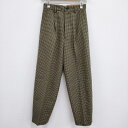 ROKU 6 BEAUTY&YOUTH HOUND TOOTH PANTS 艿39600~ 璹 E[ pc x[W O[ Nr[eBAh[XyÁz3-1202T