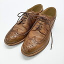 Ray Beams ウィングチップ レザーシューズ 革靴 サイズ5 The Way of Chic シューズ・靴 ブラウン レディース レイビームス【中古】4-1211G