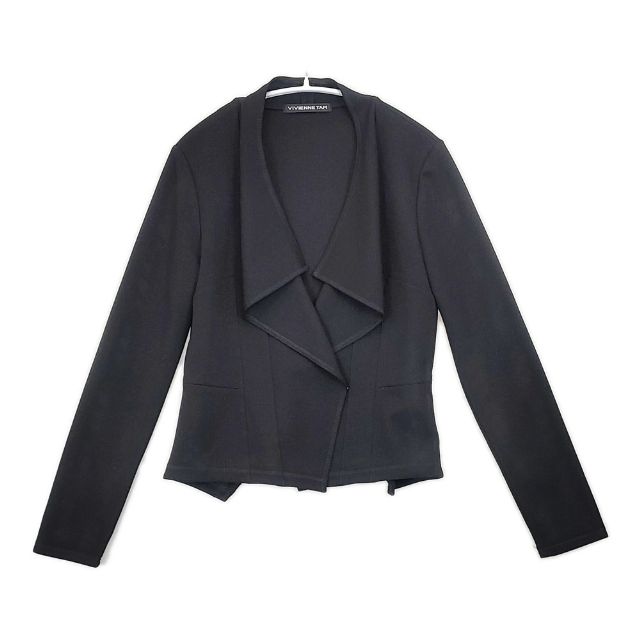 VIVIENNE TAM フロントホック ジャケット ブラック レディース ヴィヴィアンタム【中古】6-0214M