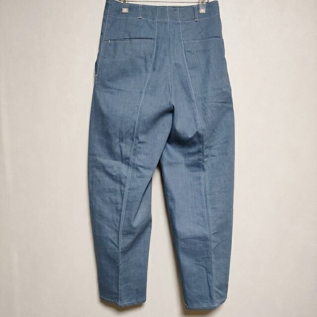 DIGAWEL Denim Pants DWUA013 定価30800円 センタープレス デニムパンツ ブルー メンズ ディガウェル【中古】3-1008G