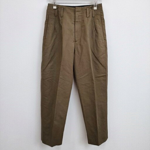 MARGARET HOWELL 578-4142005 LINEN COTTON TWILL サイズ1 パンツ 24SS ブラウン レディース マーガレットハウエル【中古】4-0802M MARGARET HOWELL 578-4142005 LINEN COTTON TWILL サイズ1 パンツ 24SS ブラウン レディース マーガレットハウエル【中古】4-0802M