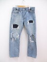 TAKAHIRO MIYASHITA TheSoloist グランジデニム grunge jean smd.0001AW20 MINEDENIM サイズ30 ジーンズ デニムパンツ ブルー メンズ タカヒロミヤシタザソロイスト【中古】2-1208G☆