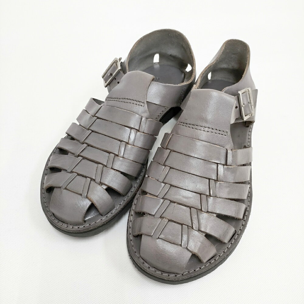 BRAND X NENS FISHERMAN サイズ8 26cm サンダル グレー メンズ ブランドエックス【中古】5-0726M
