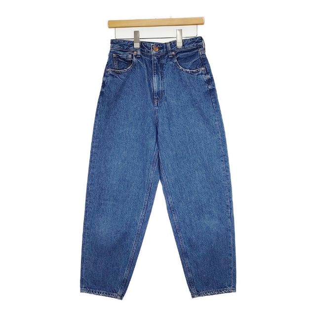 RED CARD/Lee 別注 福田麻琴さんコラボ SWING スウィングデニム 定価23100円 722448FL デニムパンツ 23SS ブルー レディース レッドカード/リー【中古】6-0215G