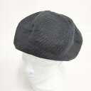 CA4LA ペーパーベレー帽 帽子 ベレー帽 ブラック メンズ カシラ【中古】5-0726M