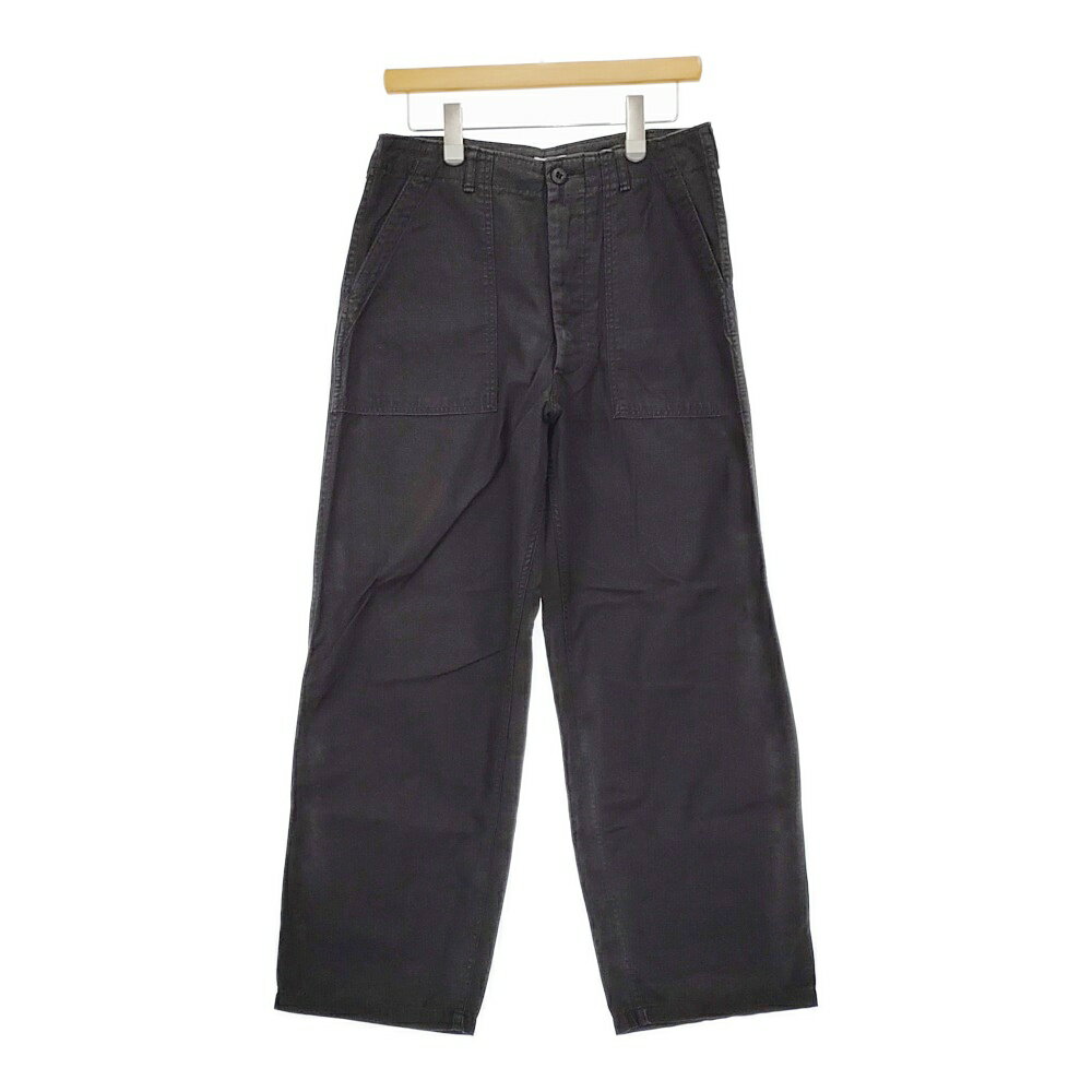 CIOTA スビンコットンバックサテンベイカーパンツ 定価27500円 ptlm-109m サイズ5 パンツ ブラック メンズ シオタ【中古】5-0422M
