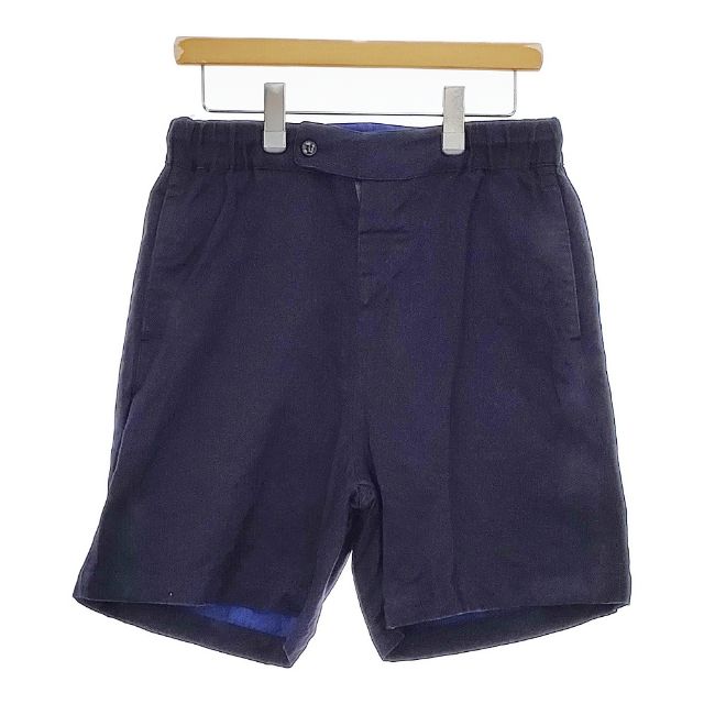 麻, 亞麻 - OLDMAN'S TAILOR BIRD MARK R&D.M.Co- サイズ36 ショートパンツ ハーフパンツ ショーツ ネイビー レディース オールドマンズテーラー【中古】5-0521S