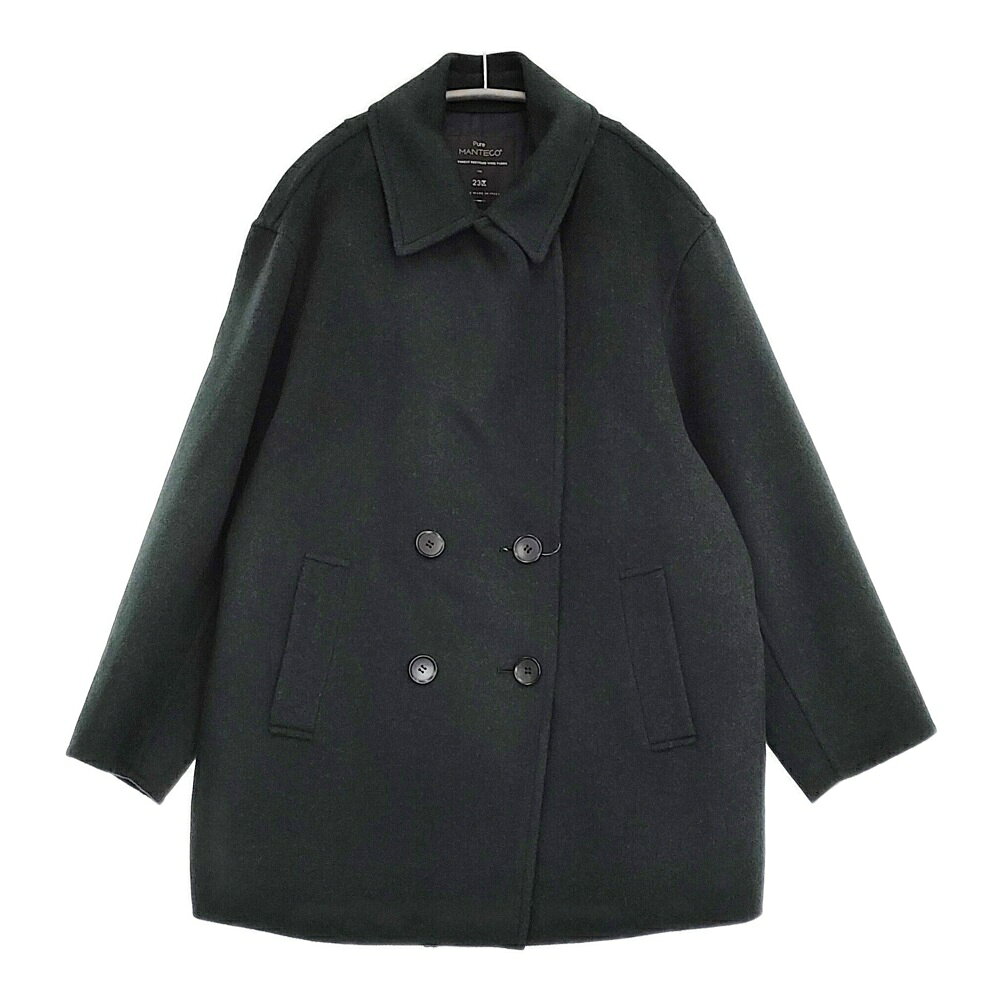 23区 未使用 【滝沢眞規子さん着用】MANTECOPureリバー Pコート サイズ44 定価60500円 ピーコート 24AW グリーン レディース 23区【中古】5-1014T auc-gee-jee-10181835 ブランド古着の専門店 ジージー サンプル画像2